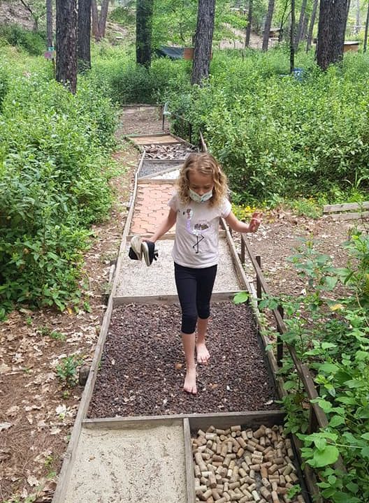 La ferme de Tiavan - parcours pieds-nus