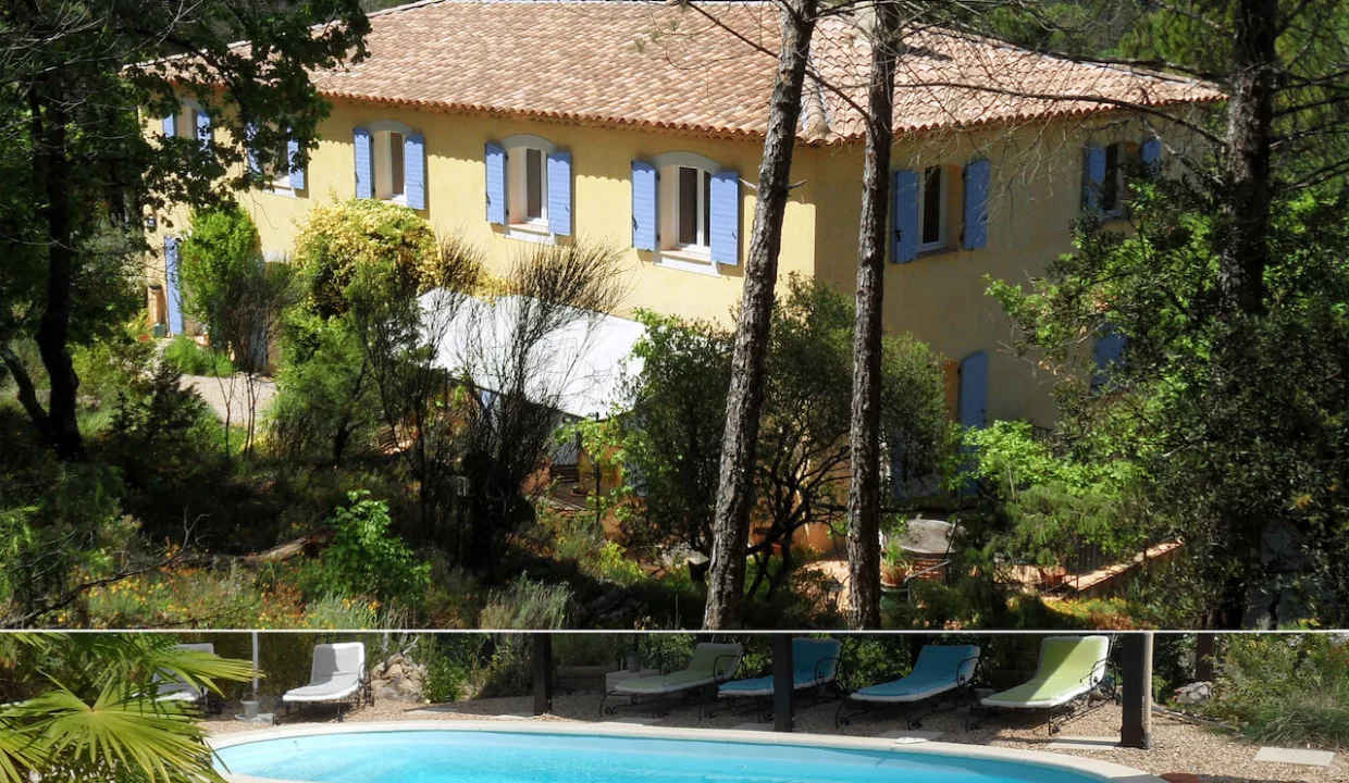 Bastide des templiers - bastide + pool