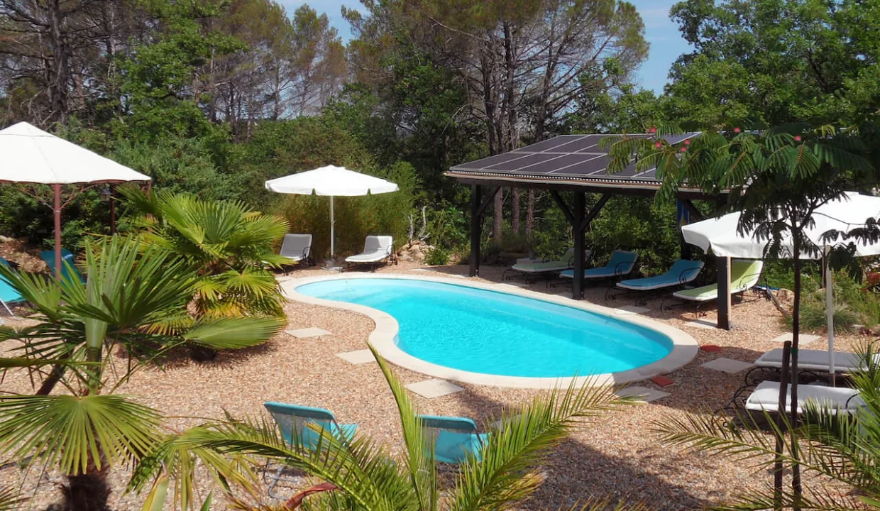 Bastide des templiers - piscine