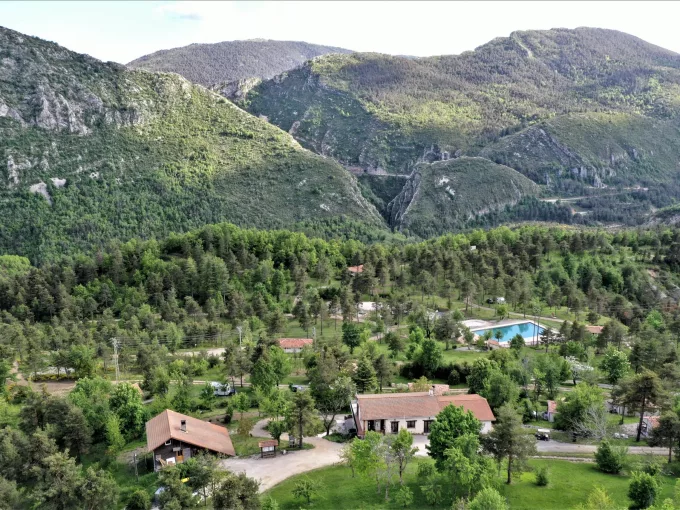 Le Haut Chandelalar - Camping Vue Generale