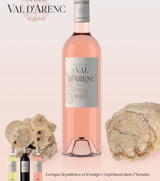 Château Val d'Arenc - Bouteille rosé