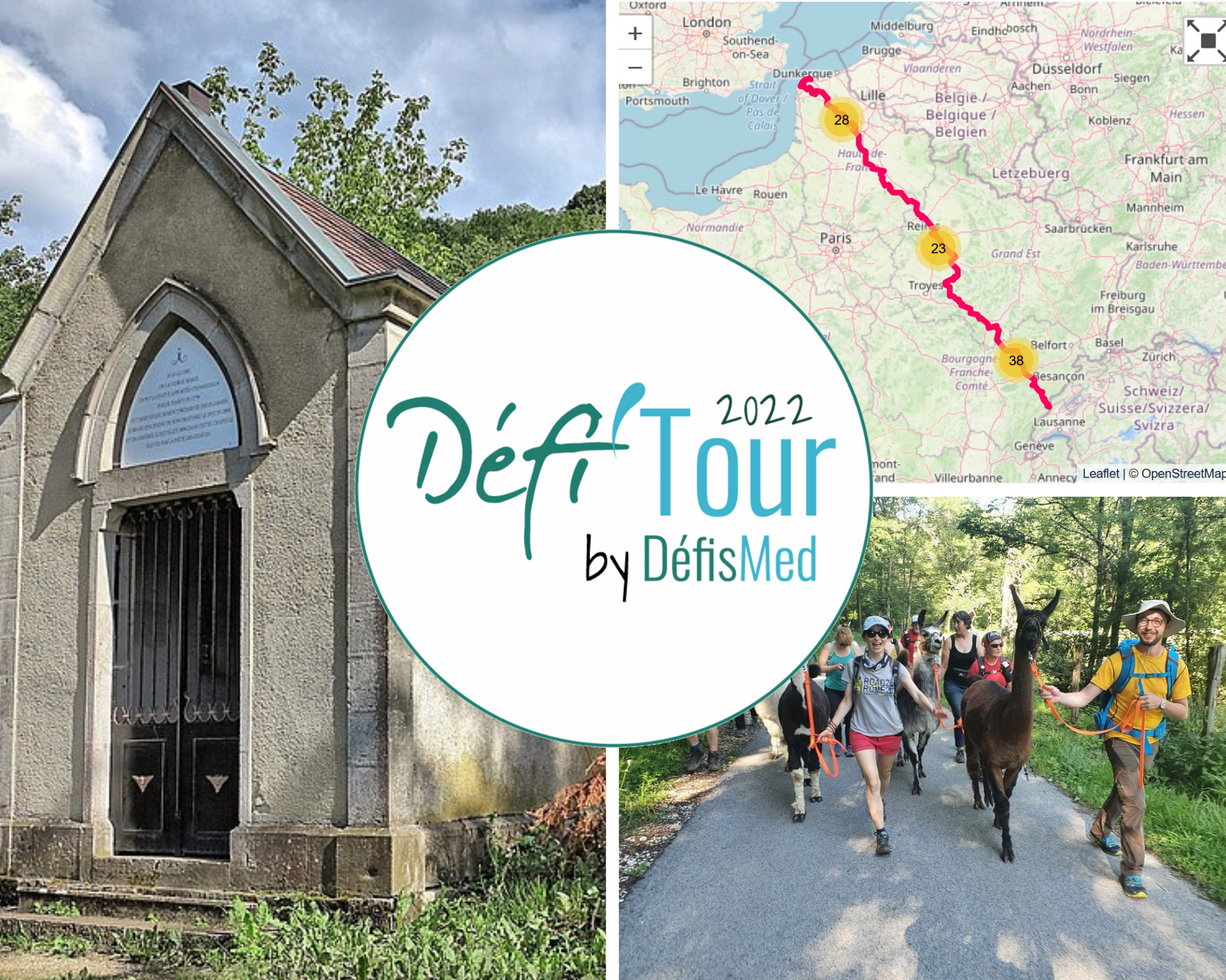 31/08 – 02/09/2022 – Défi’Tour – Escapades sur la Via Francigena