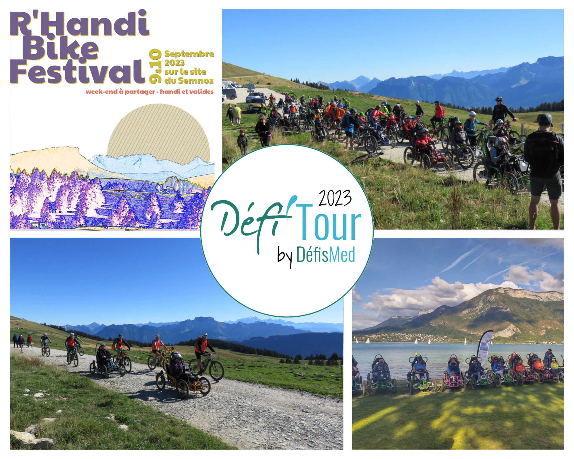Défi 2 Partager ses expériences R’Handi Bike Festival